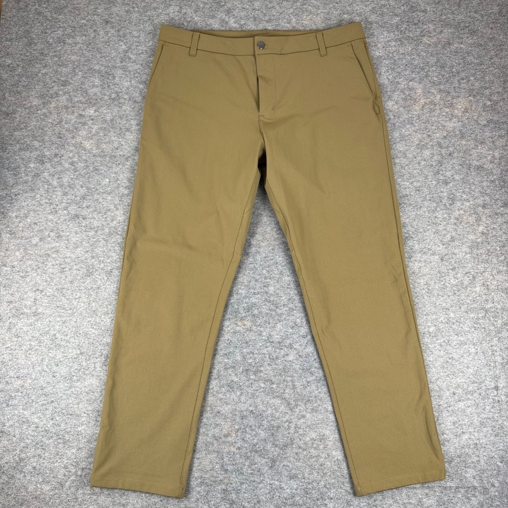Lululemon Commission Classic Fit Pant Warpstreme Artifact Mens 36 36x29